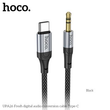 HOCO UPA26 Usb-C към 3.5MM AUX преобразуващ кабел - 1m
