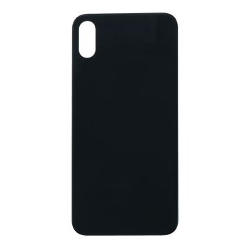 Заден капак за iPhone X  Big Hole / black, черен / OEM