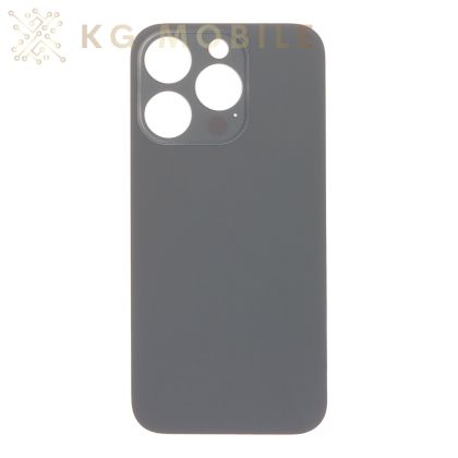 Заден капак за iPhone 14 Pro Big Hole / black, черен / 