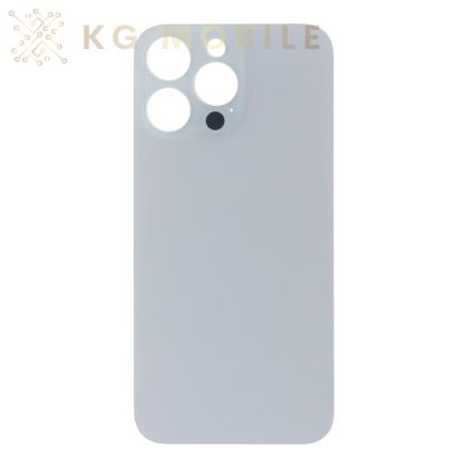 Заден капак за iPhone 14 Pro Max Big Hole / white , бял / 