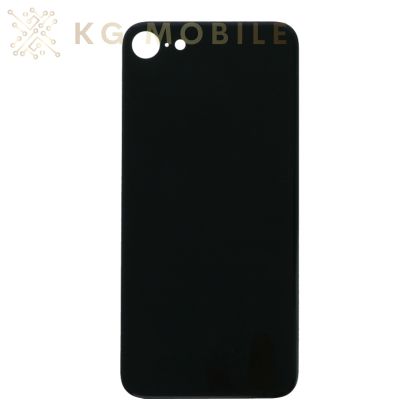 Заден капак за  iPhone 8 Big Hole / black, черен /