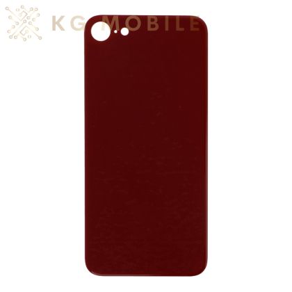 Заден капак за  iPhone 8 Big Hole / red , червен /