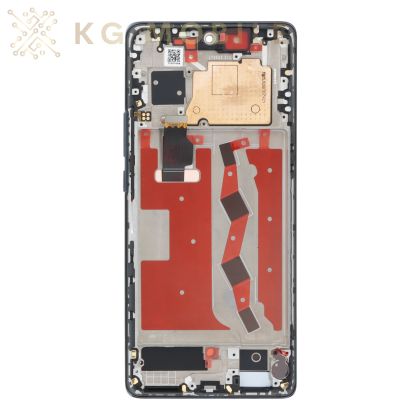 LCD Дисплей за Huawei Nova 10 / NCO / с рамка / Черен / Оригинал /