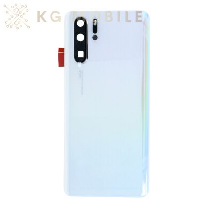 Заден капак за Huawei P30 Pro / бял, pearl white / Оригинален /
