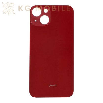 Заден капак за iPhone 13 6.1"  Big Hole / Red / OEM /