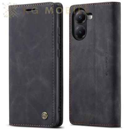 CaseMe Калъф Тип Тефтер За Xiaomi Poco X7 Pro - черно