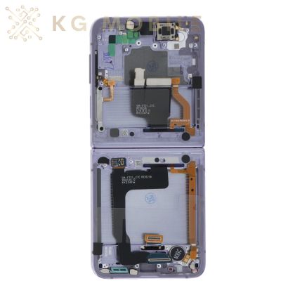 LCD Дисплей за Samsung Galaxy Z Flip 4 / F721B / purple , лилав / с рамка / 
