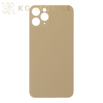 Заден капак за  iPhone 11 Pro Big Hole Gold / OEM 