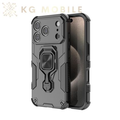 Кейс KingKong за iPhone 17 Pro - черен 