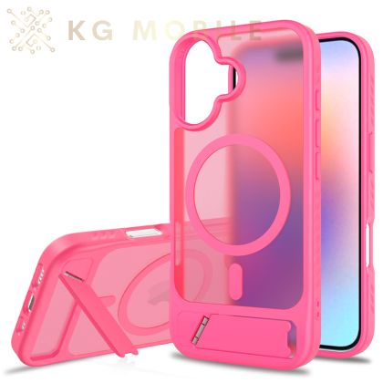 Кейс Magnetic Skin Feel за iPhone 17 - Magenta