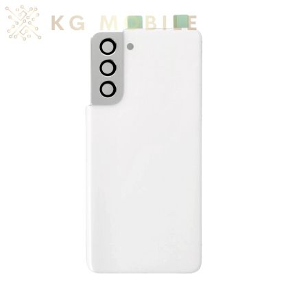 Заден капак за Samsung Galaxy S21 5G / G991, SM-G991B / white, бял / Ori / 