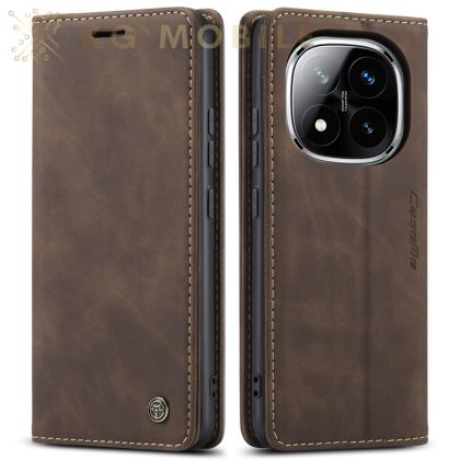 Тефтер CaseMe За Xiaomi Redmi Note 14 Pro 5G / Note 14 Pro plus 5G - кафе