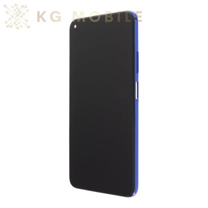 LCD Дисплей за Дисплей за Huawei Nova 5T / Honor 20 / Оригинален Service Pack - със синя рамка