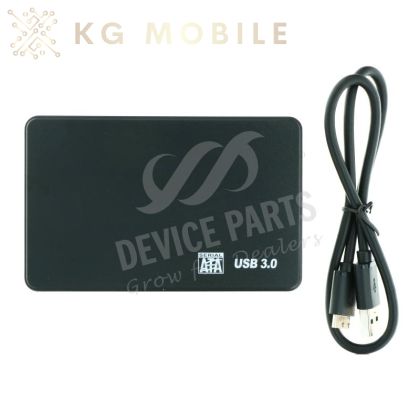 Кутия за 2.5-инчов SATA към USB 3.0 5Gbps твърд диск, черна