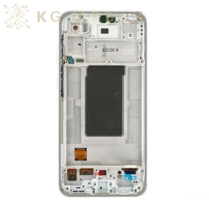 LCD Дисплей за Samsung Galaxy A36 5G / A366/ бяла рамка / Оригинал Service Pack /