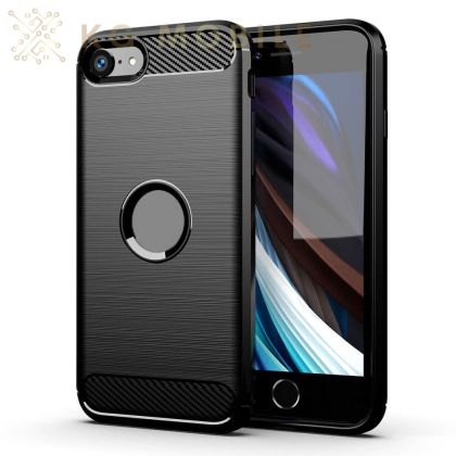 Силиконов Кейс CARBON Case for IPHONE 7 / 8 black