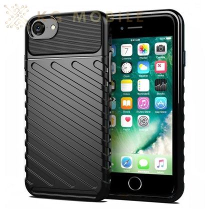 Силиконов Кейс THUNDER Case for IPHONE 7 / 8 / SE 2020 / SE 2022 black