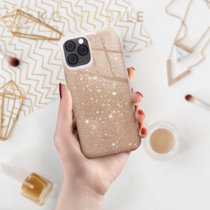 Силиконов Кейс SHINING Case for SAMSUNG Galaxy A53 5G gold