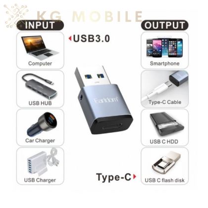 EARLDOM OT61 Преходник от Type - C към USB 3.0