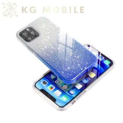 Силиконов Кейс SHINING Case for IPHONE 11 PRO MAX  clear/blue