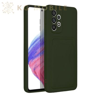 Силиконов Кейс CARD Case for SAMSUNG A33 5G  green