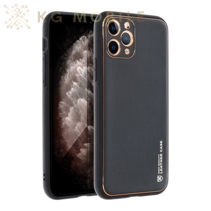 Силиконов Кейс LEATHER Case for IPHONE 12 PRO MAX  black