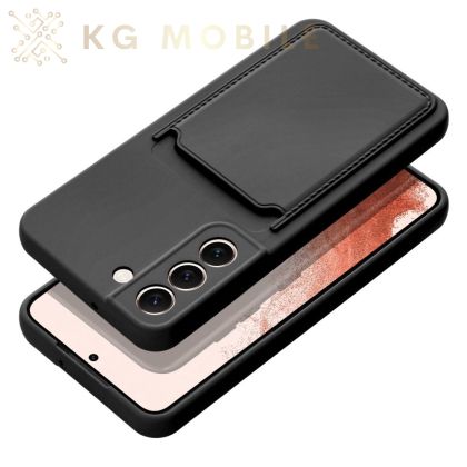 Силиконов Кейс CARD Case for IPHONE 12 / 12 PRO  black