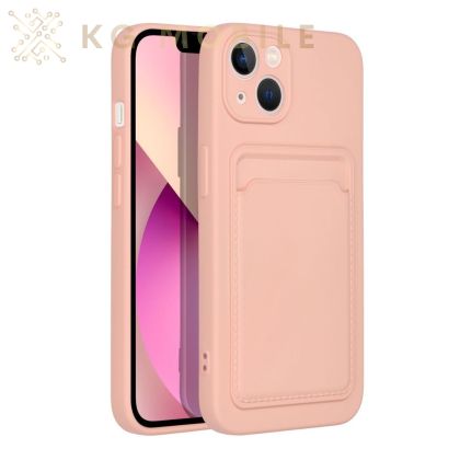 CARD Case for IPHONE 13 pink