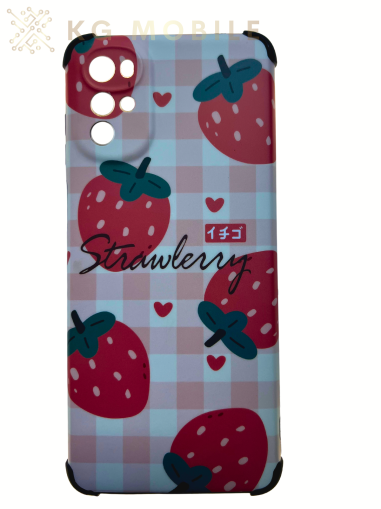 Силиконов Кейс Shock CASE Strawberry SAMSUNG A03