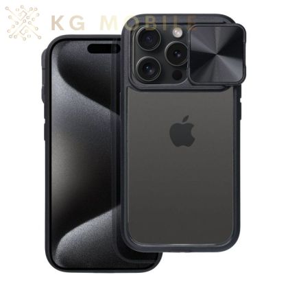  Кейс SLIDER for IPHONE 12 - ЧЕРНО