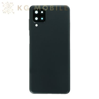 Заден капак батерия за Samsung Galaxy A12  / A125 / A127 / черен / ORI / 