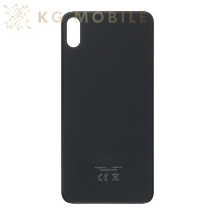 Заден капак за iPhone XS Max Big Hole Version  Black HQ