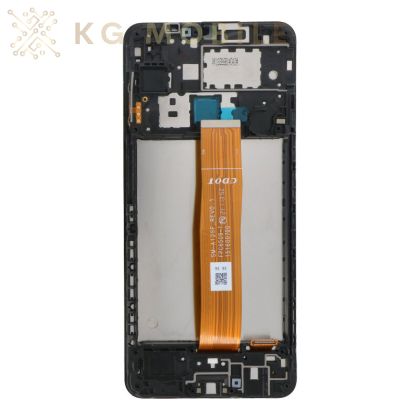 LCD Дисплей за  Samsung Galaxy A12 A127 / A125 Оригинален Service Pack - С рамка