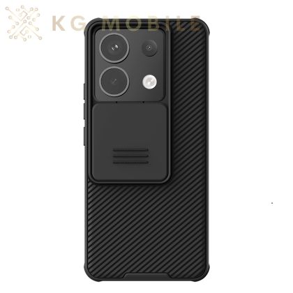 Кейс NILLKIN CamShield Pro за Xiaomi Redmi Note 13 Pro 5G / Poco X6 Black