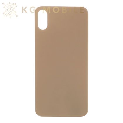 Заден капак за  iPhone XS Big Hole / Gold , златист / OEM