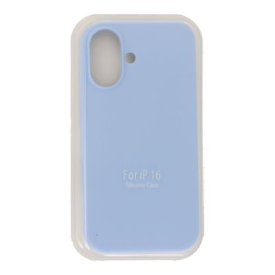 Силиконов Кейс Full Pure Color  за  iPhone 16 - Azure