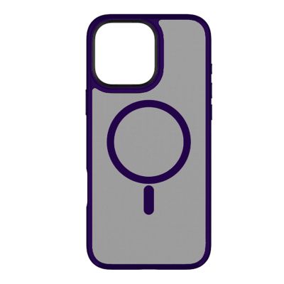 Кейс Magnetic Skin Feel за  iPhone 12 Pro Max - Dark Purple