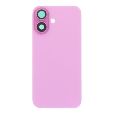 Заден капак за iPhone 16 оборудван + стъкло камера + метална пластина / pink, розов / OEM 