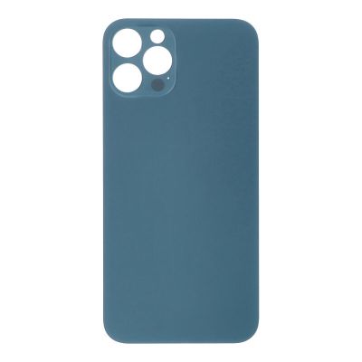 Заден капак за  iPhone 12 Pro Big Hole / син / OEM