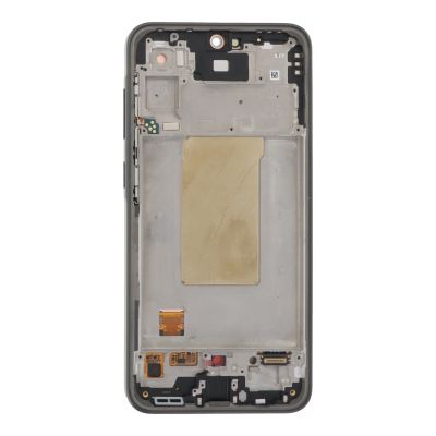 LCD Дисплей за Samsung Galaxy A36 5G / A366/ с рамка / Черен / Оригинал Service Pack /