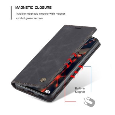 CaseMe Калъф Тип Тефтер ЗаSamsung Galaxy A30s / A50 - черно 