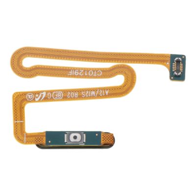 Лентов кабел за Samsung Galaxy Samsung Galaxy A12 , A125, A127 / бутон / FingerPrint / white, бял / ORI / 
