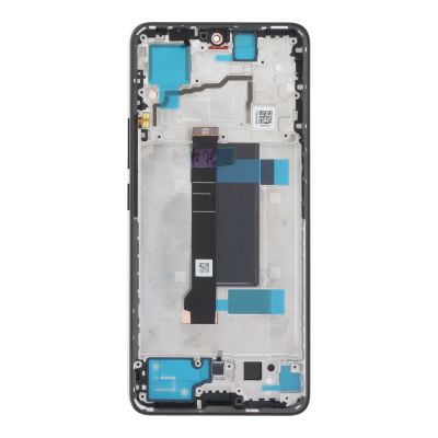 LCD Дисплей за Xiaomi Redmi Note 13 Pro 5G / с рамка / black, черен /  Оригинал / 