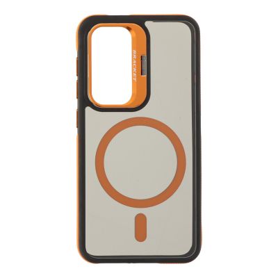  Кейс Shockproof Magsafe за Samsung Galaxy S25 - Orange