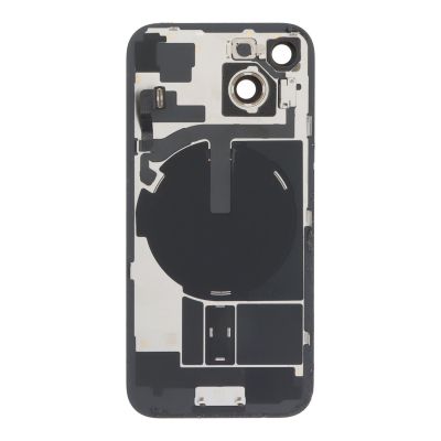 Заден капак за iphone 15 / green, зелен / оборудван + стъкло камера + метална пластина / ORI /