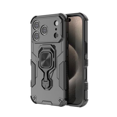 Кейс KingKong за iPhone 17 Pro - черен 