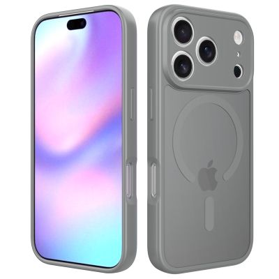  Кейс Clear MagSafe за iPhone 17 Pro - Gray