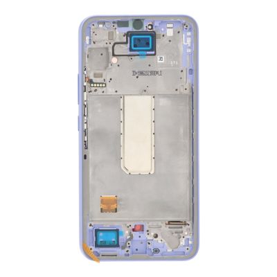 LCD Дисплей за Samsung  A34 / SM-A346 / Service Pack - с виолетова рамка