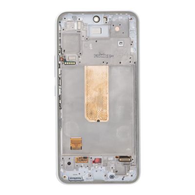LCD Дисплей за Samsung  A54 5G 2023 / SM-A546  / Service Pack - с бяла рамка