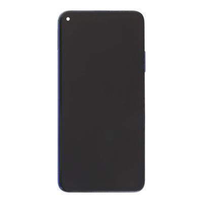 LCD Дисплей за Дисплей за Huawei Nova 5T / Honor 20 / Оригинален Service Pack - със синя рамка